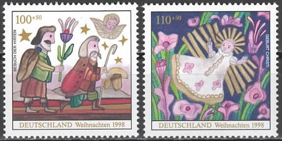 Germany Scott #B842 & B843, Mint Never Hinged | eBay