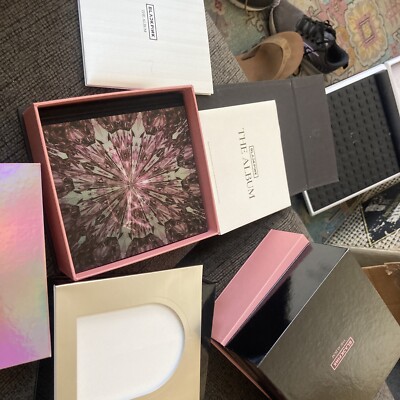3 X Black-Pink: The Album (CD's+ Books) Blackpink No Photo Cards