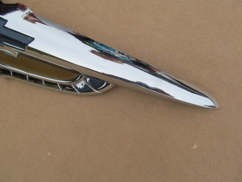 1949 1950 Chevy front hood emblem NOS GM - Bild 3 von 8