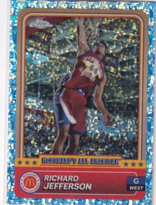 2024 Topps Chrome McDonalds All-American No. 36 Richard Jefferson McFlurry