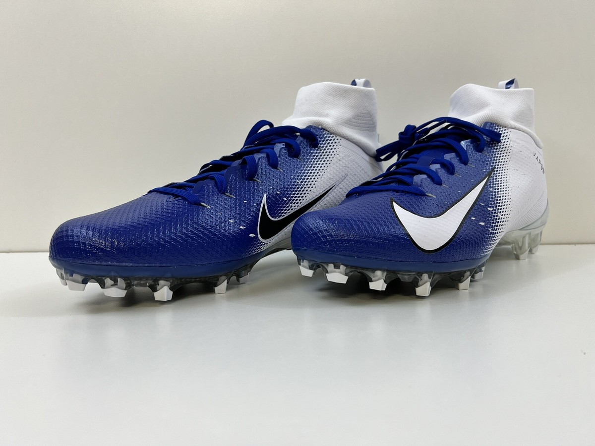 Nike Vapor Untouchable Pro 3 Royal Blue Football Cleats Mens 12.5