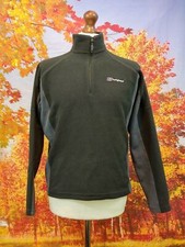 Berghaus black quarter zip Fleece Sweatshirt. UK women's size Medium