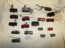 Micro Switch Lot of 19 New and used switches all in working condition