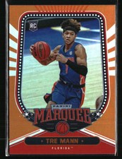 Tre Mann 2021 Panini Chronicles Marquee Draft Picks RC#154 Basketball Card
