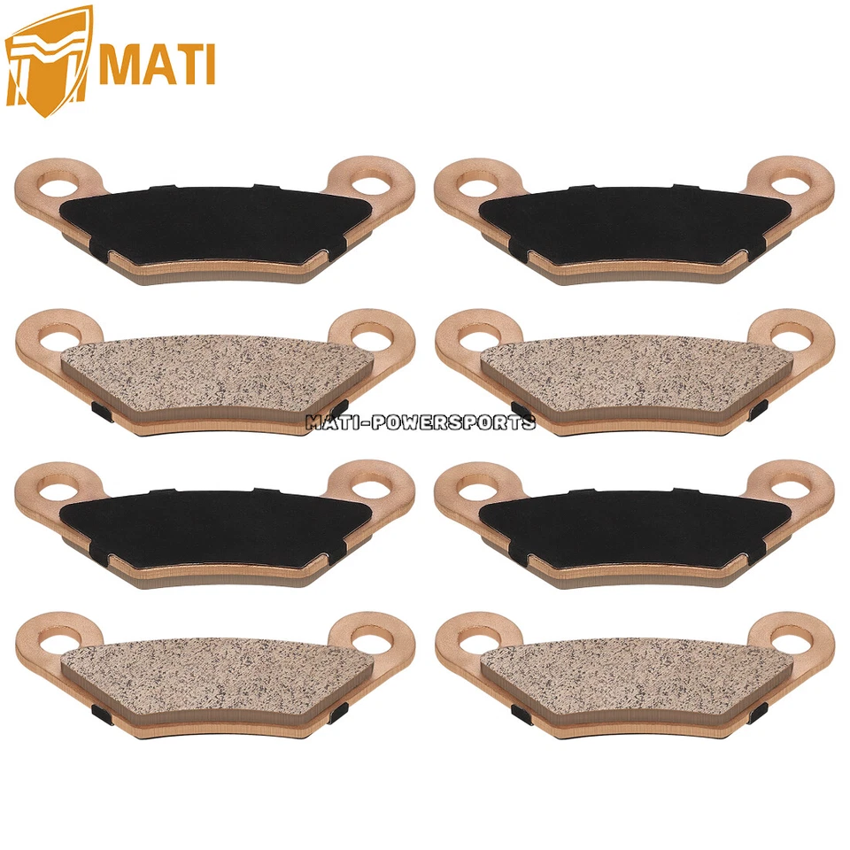 Pastillas de freno delanteras traseras con cuña antirruido para John Deere Gator HPX 615E 815E 18-22 Foto 4 de 4