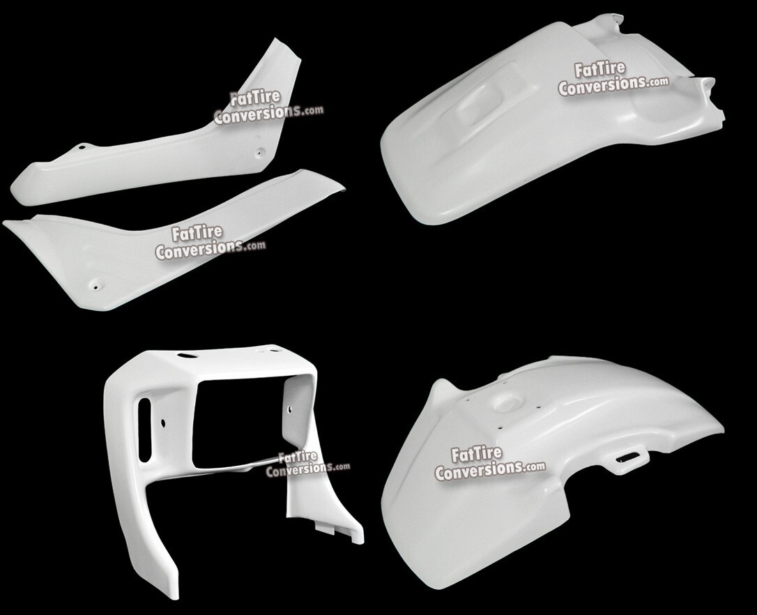 NEW DC PLASTICS FULL PLASTIC SET for HONDA FATCAT FAT CAT TR200 TR