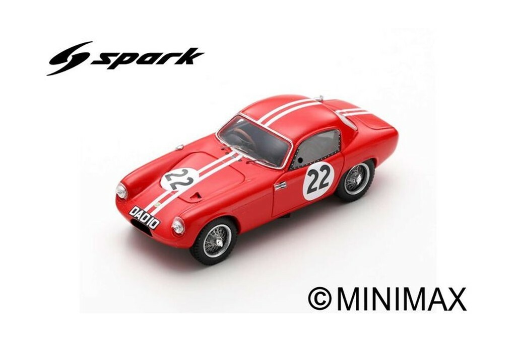 Spark S8216 Lotus Elite N°22 enfin une miniature 1/43 ultra-détaillée de Goodwood 1961