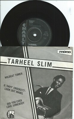 Tarheel Slim:Wildcat tamer:G 'Davy Crocket'-2 tracks:UK Charly:Northern Soul 