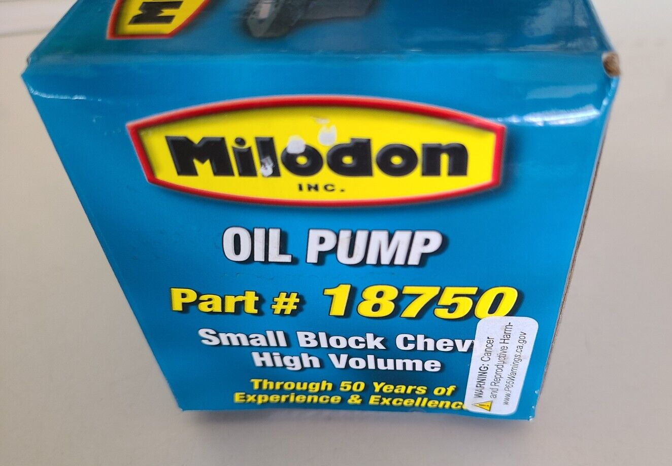 Milodon 18750 Oil Pump Small Block Chevy High Volume High Pressure SBC eBay
