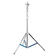 210cm Dual-Riser Stainless Steel Junior-Pin Combo Stand with Levelling Leg