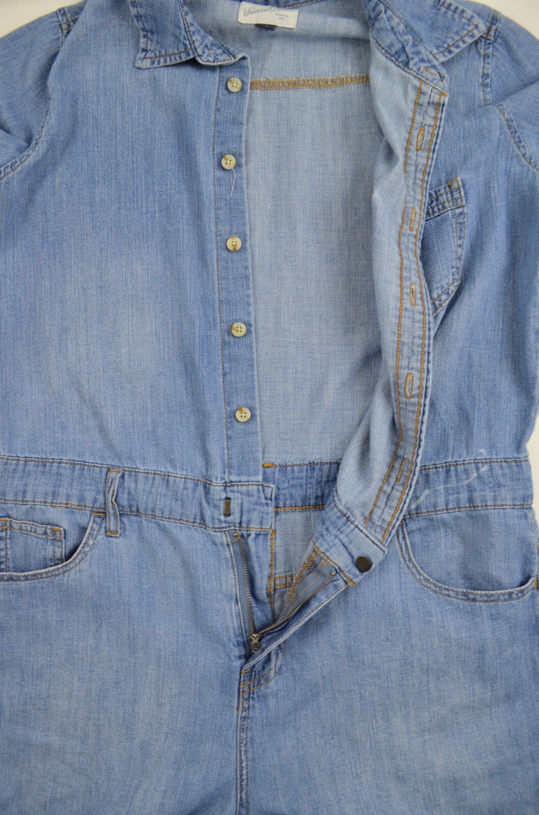 Universal Thread Lightweight Denim Long Sleeve Ro… - image 13