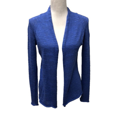 Lilly Pulitzer Ida Cardigan Sweater Jumper Womens XS Blue Beachy Normcore