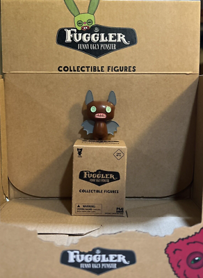 NEW 2025 Fuggler Collectible Figure ULTRA RARE WINGED BAT BROWN