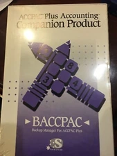 ACCPAC Plus Accounting Companion Product BACCPAC Shrink Wrapped
