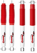 Rancho RS5000X Shocks Front & Rear for 1997-2006 Jeep Wrangler TJ with 0-1” Lift