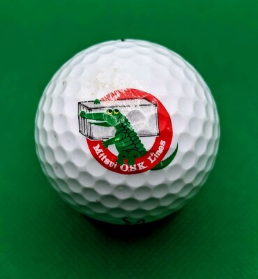 Mitsui OSK Lines Japanese Transportation Company logo golf ball