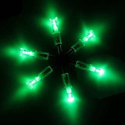 6 Pcs Automatic 7.62mm Lighted Nocks Led Lighted Arrow Nocks for Crossbow Arrows - Picture 8 of 12