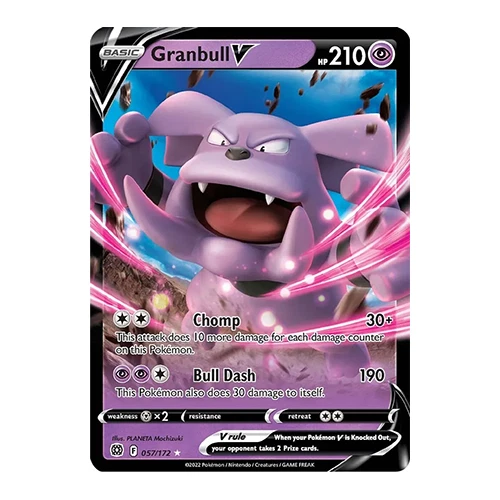 granbull pokemon card price Amazon.com: Granbull V 159/172 - Brilliant Stars - Ultra Rare Pokemon Card