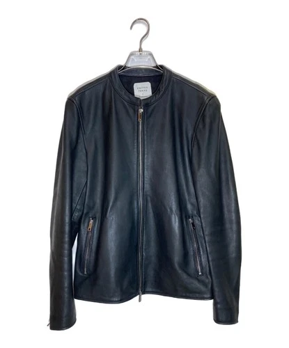 UNITED TOKYO Lamb Leather Single Riders Jacket Made in Japan Men's Size 2 Black - product listing photo