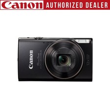 Canon PowerShot ELPH 360 HS A 20.2MP FHD Digital Camera Black