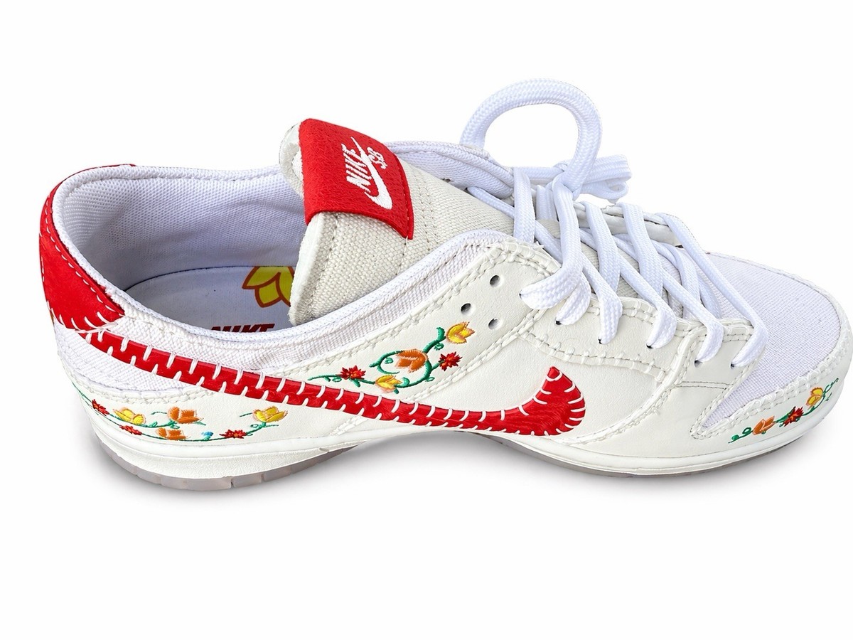 Nike Dunk Decon SB Low N7 Sail University Red Men’s Size 8.5 Athletic Embroidery Dunk Low Decon SB  main image 4