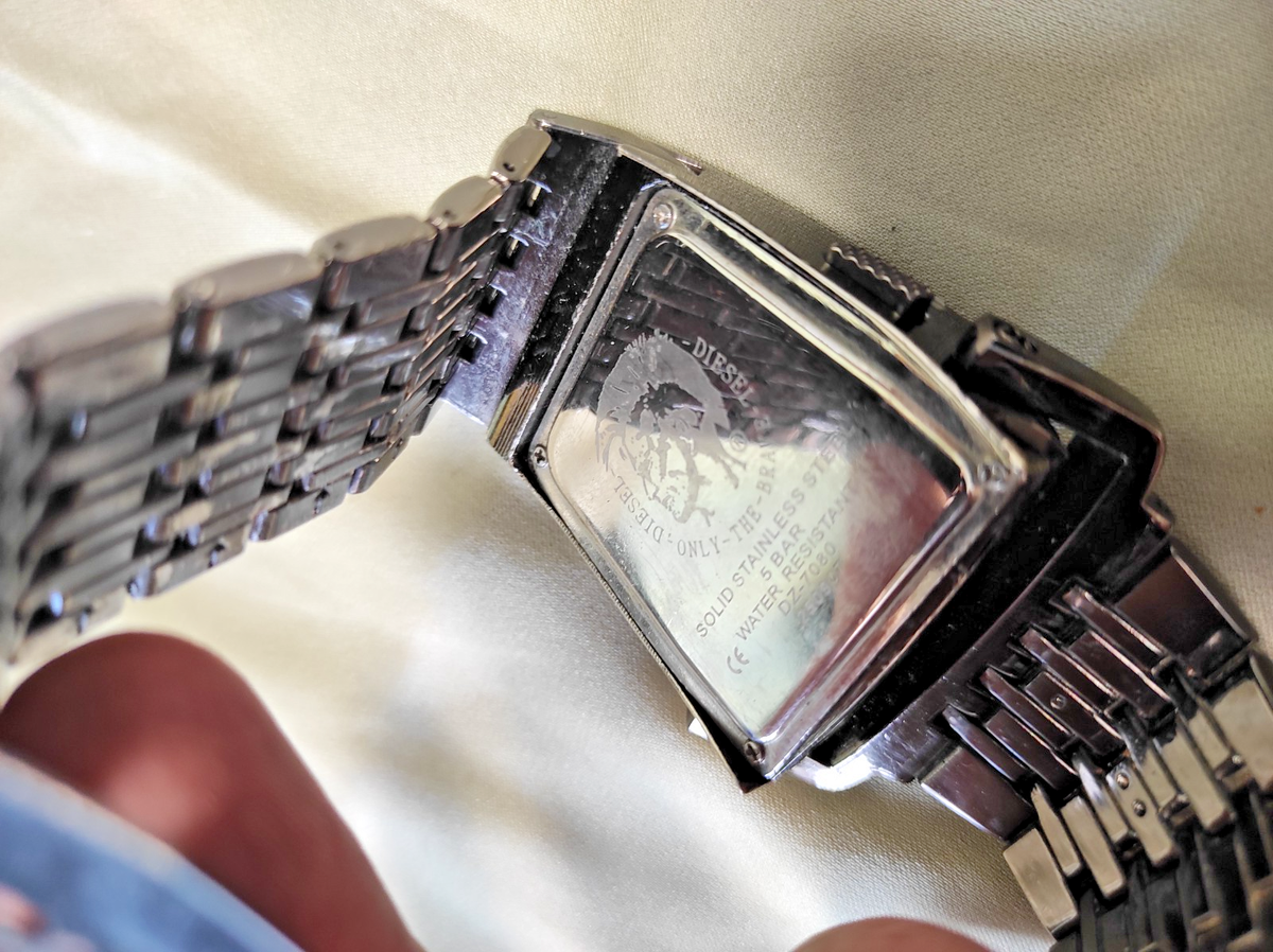 DIESEL LED Vintage Digital Watch Futuristic RARE Model DZ7080