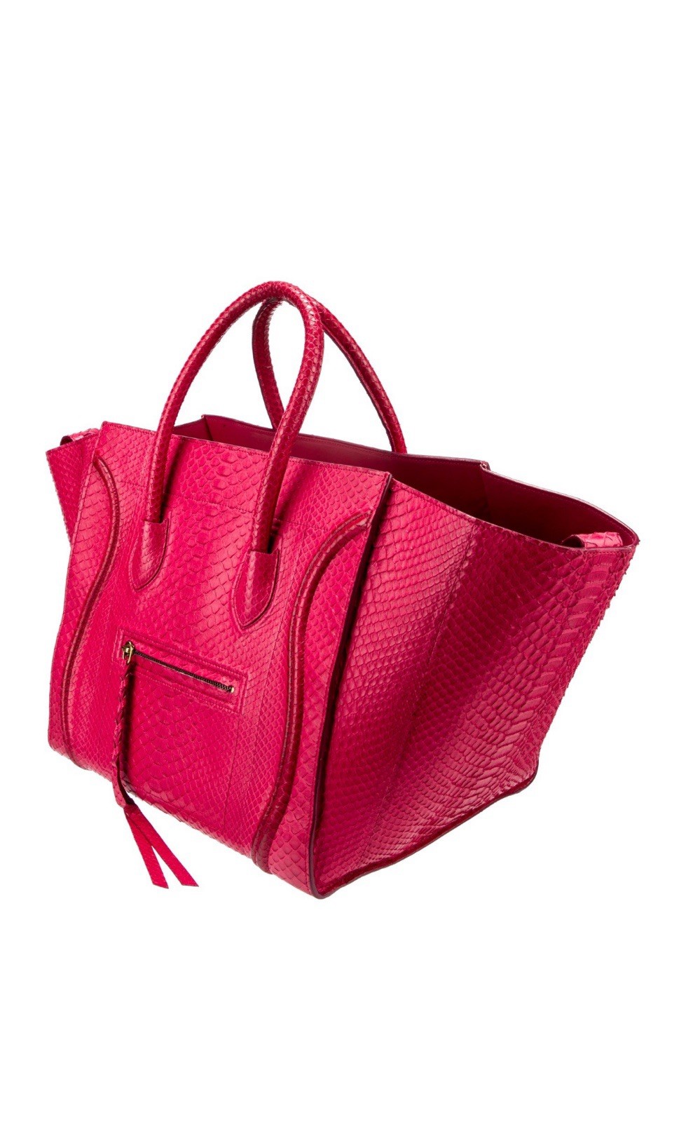 Celine Python Luggage Phantom Medium - image 2