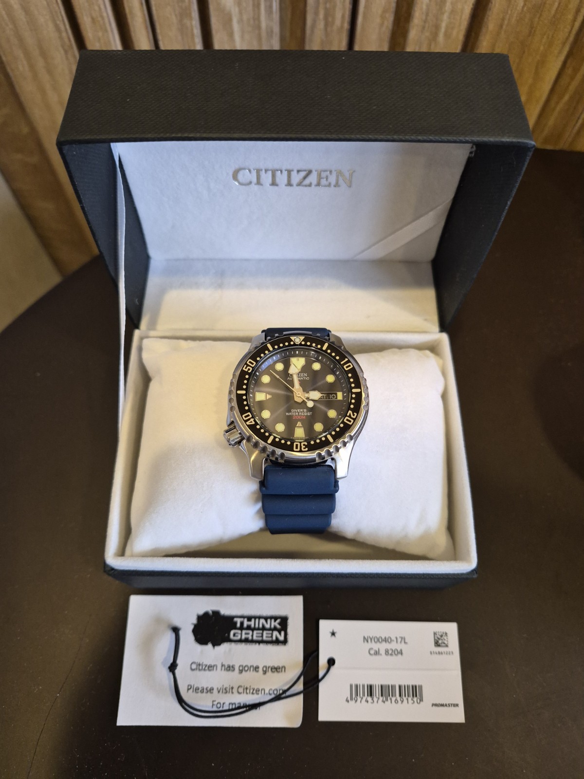 Citizen Promaster Blue Dial Automatic Diver's 200… - image 1