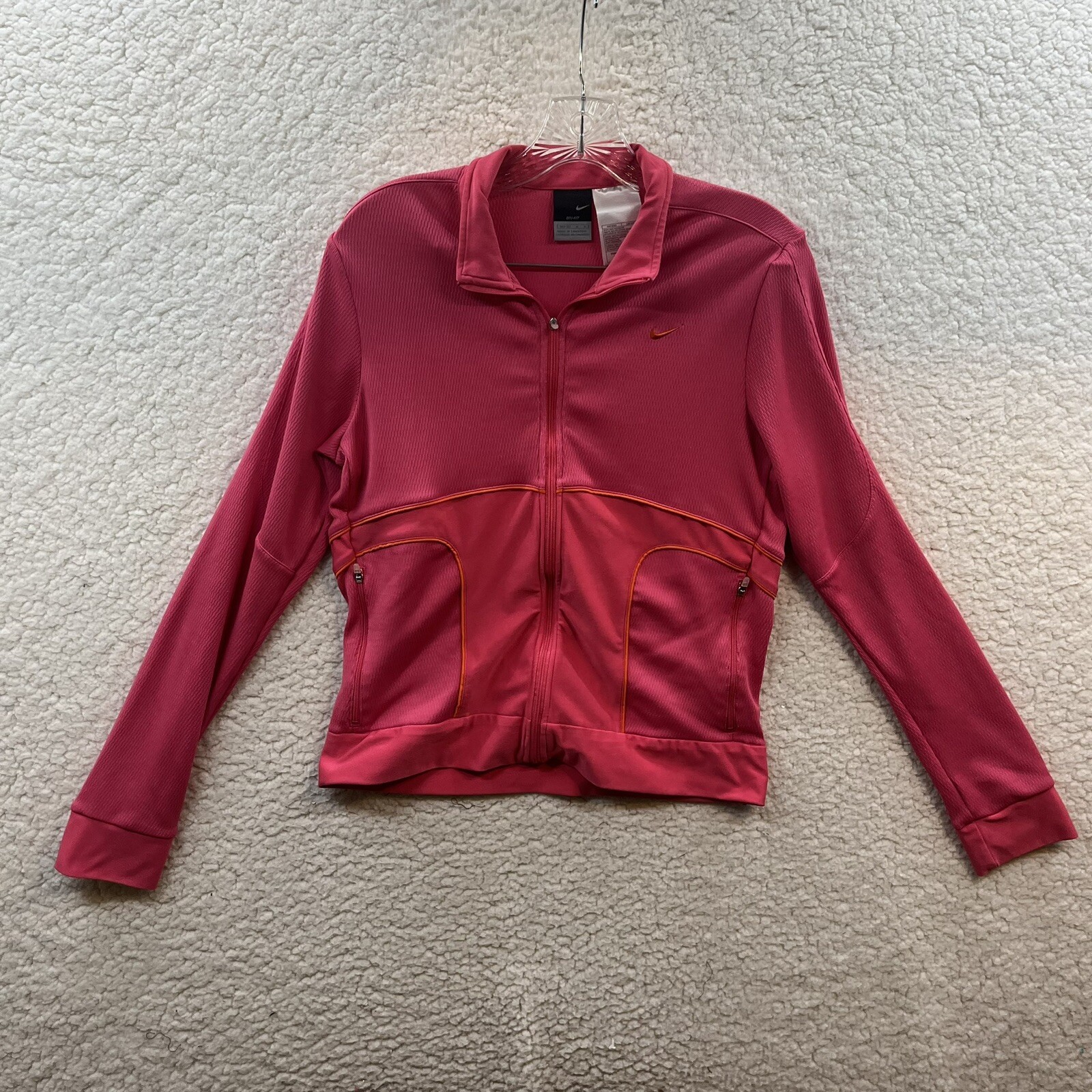 SACAI X NIKE Giacca Nike donna rosa media manica lunga atletica full zip outdoor adulto