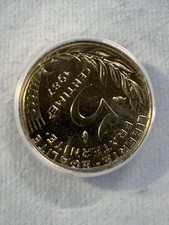 1987 France 5 Centimes Graded MS 65 by ANACS