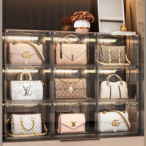 Closet Organizers And Storage Clear Handbag Storage,Purse Organizer For Close... - Picture 4 of 6