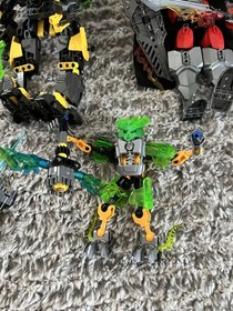 Lego Bionicles Sets W/ Accessories Retired Rare Lot Sold Out in Stores 6 Figures