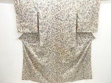7502195: JAPANESE KIMONO / ANTIQUE KIMONO / TAISHO ROMAN STYLE / SPIRAL