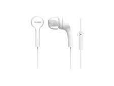 KOSS White 189585 Binaural In Ear Bud with Mic White