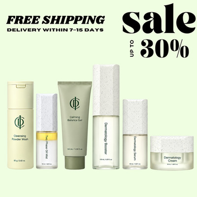 INCELLDERM The Essentials 6PC Complete Skincare Set | Booster Serum Cream & More