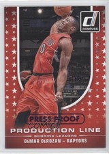 2014 Donruss Production Line Scoring Press Proof Purple /199 DeMar DeRozan 0f8