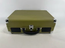 BROKEN Victrola Vintage 3-Speed Bluetooth Portable Record Player - Green Olive