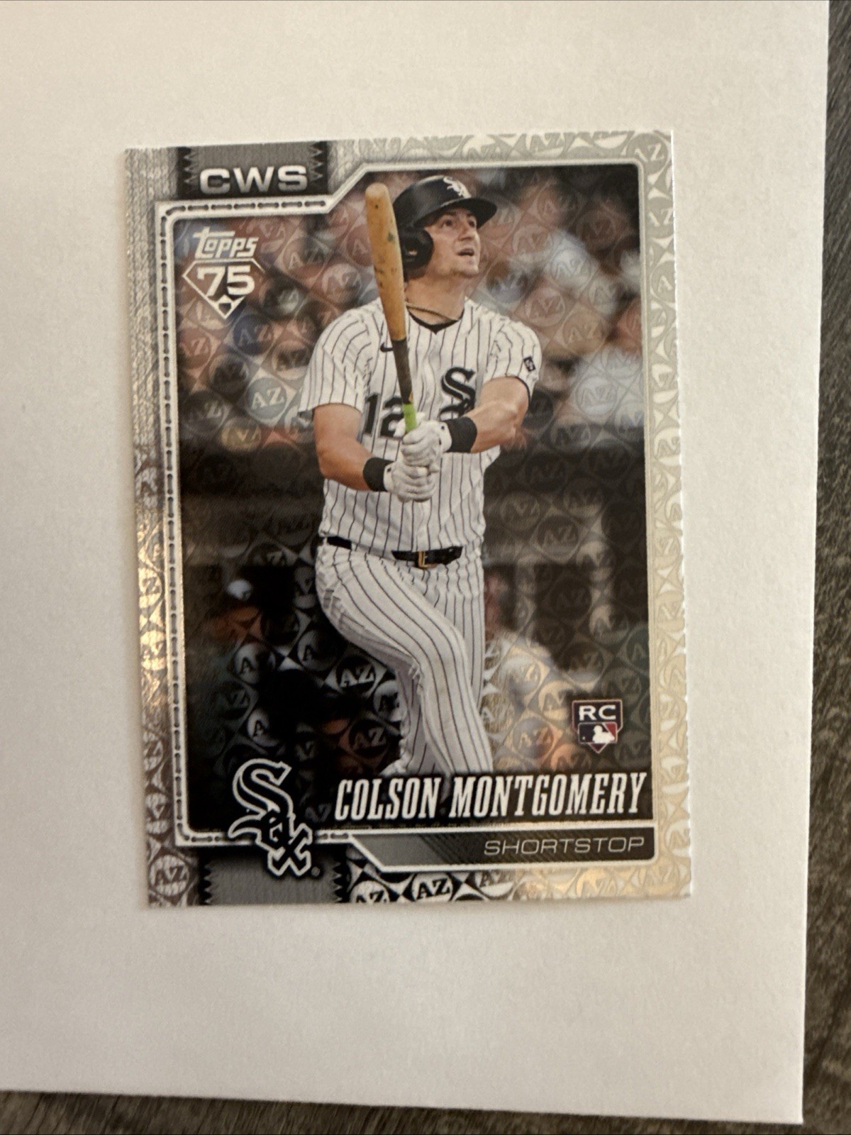 2026 Topps Series 1 Spring Training #157 Colson Montgomery Chicago White Sox