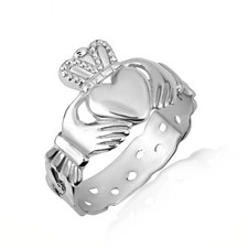 .925 Sterling Silver Mens Symbol of Love Iris...