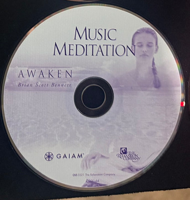 Music Meditation: Awaken - Brian Scott Bennett Disc Only, No Case No tracking