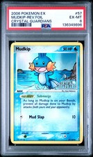 2006 POKEMON EX CRYSTAL GUARDIANS #57 MUDKIP-REVERSE FOIL PSA 6 on eBay