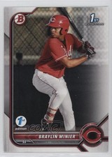 2022 Bowman 1st Edition Braylin Minier #BPPF-93 0s9t