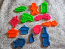 Vintage 1972 Mattel Tuff Stuff Pretend Play Kitchen Food 13 pcs