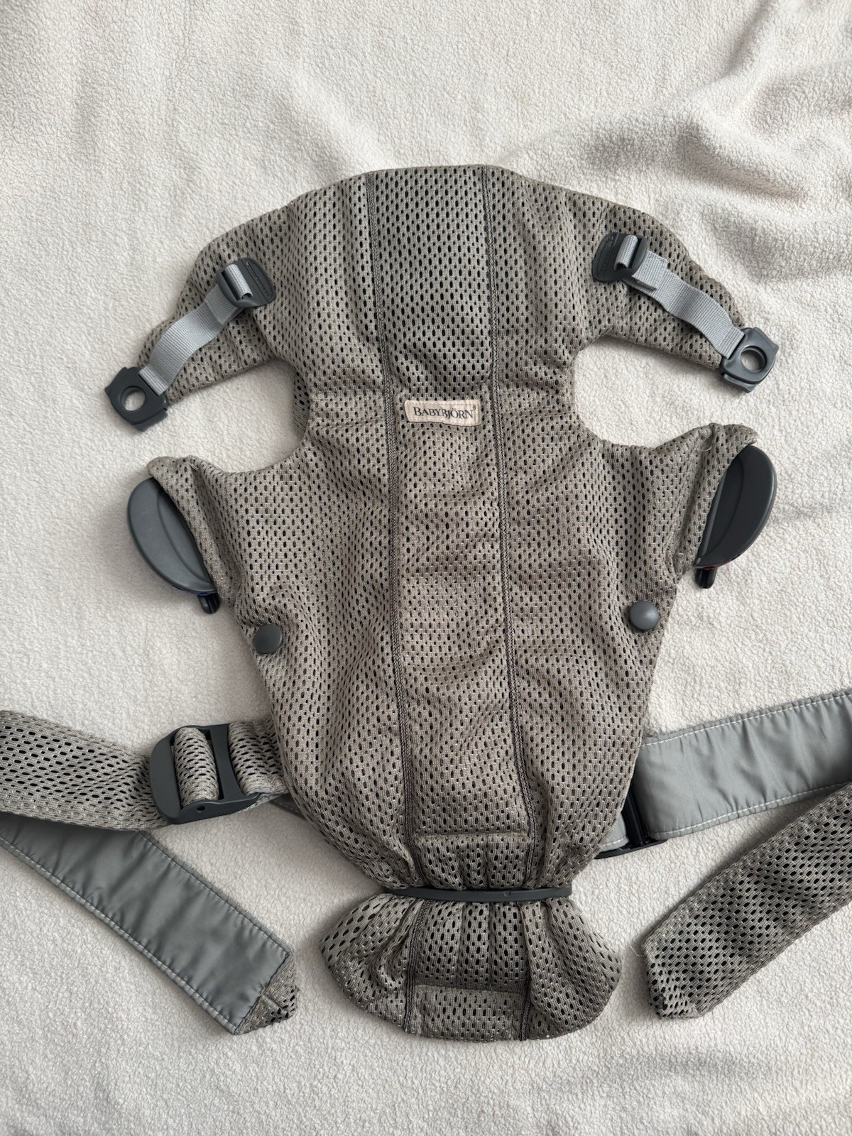 BabyBjörn Baby Carrier 3d Mesh Gray-image