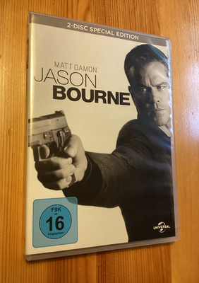 Jason Bourne 2 Disc Special Edition DVD   Matt Damon  Nur  1 Mal angesehen 