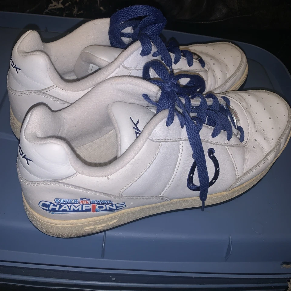 Zapatillas Tenis Reebok NFL Super Bowl XLI - 41-Colts/Osos Talla 11 Foto 3 de 4