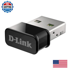 D-Link USB WiFi Adapter Dual Band AC1300 Wireless Internet for PC Laptop