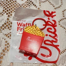 2025 Waffle Fry Keychain Chick-fil-A Christmas 2025 Chicken Fast Food
