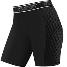 Women's Classic Softball Sliding Shorts Compression Padded Slider Protection