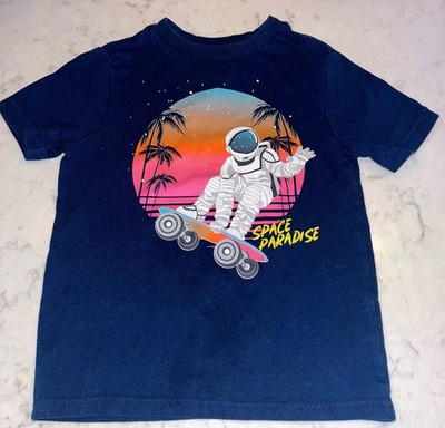 365 Kids Space Shirt Size 4